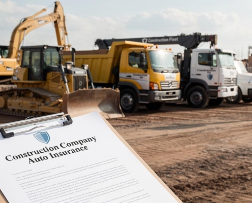 Construction Company Auto Insurance: Protecting Your Heavy-Duty Fleet