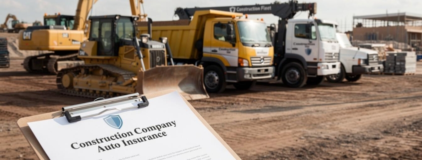Construction Company Auto Insurance: Protecting Your Heavy-Duty Fleet