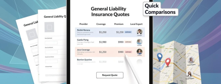 General Liability Insurance Quotes: Quick Comparisons From Local Experts