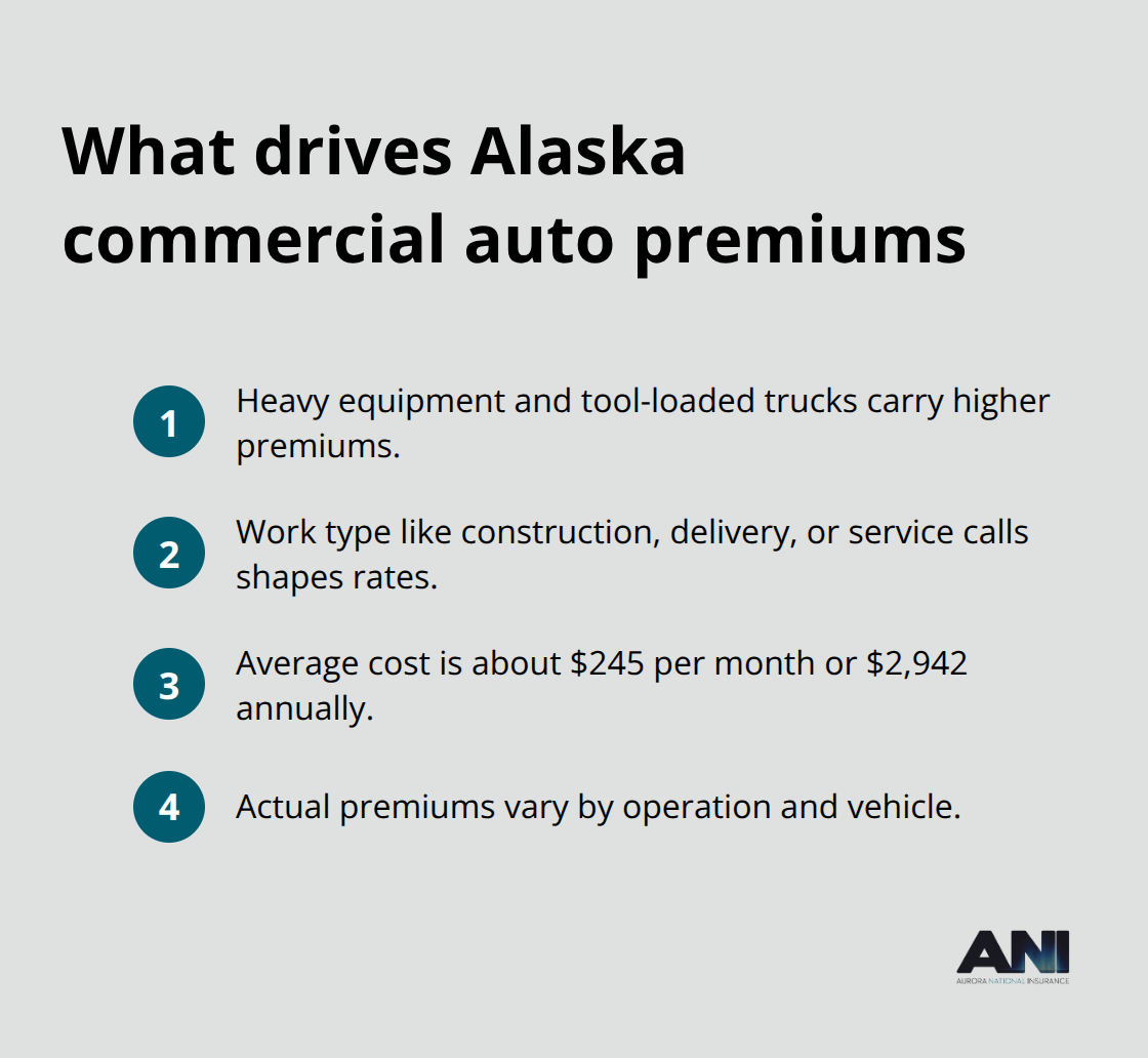 Key cost drivers that influence Alaska fleet insurance costs - Commercial vehicle insurance Alaska